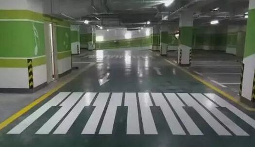 武功车位划线